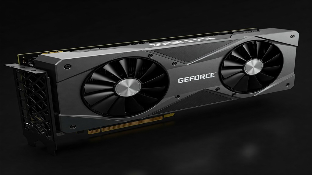 An NVIDIA GeForce RTX 4070 graphics card.